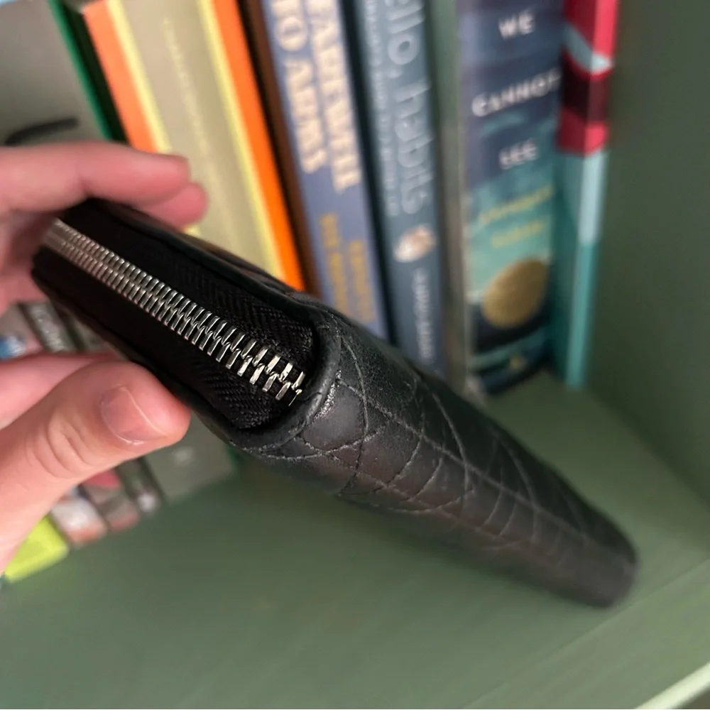 Lady Dior Voyageur Wallet Black - Picture 6 of 11